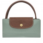 Handtasche Le Pliage S Celadon, Farbe: grün/oliv, Marke: Longchamp, EAN: 3597922788781, Abmessungen in cm: 23x22x14, Bild 6 von 7