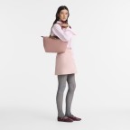 Shopper Le Pliage Shopper S Rosa Tee, Farbe: rosa/pink, Marke: Longchamp, EAN: 3597922787296, Abmessungen in cm: 28x25x14, Bild 4 von 6