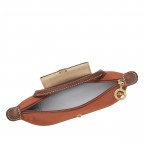Kosmetiktasche Le Pliage Pochette Ziegelrot, Farbe: orange, Marke: Longchamp, EAN: 3597922787487, Abmessungen in cm: 17x10x5.5, Bild 5 von 6
