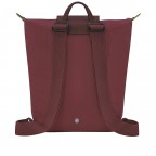 Rucksack Le Pliage Green 919-10284 Granatapfel, Farbe: rot/weinrot, Marke: Longchamp, EAN: 3597922787401, Abmessungen in cm: 28x34x10, Bild 3 von 7