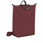 Rucksack Le Pliage Green 919-10284 Granatapfel, Farbe: rot/weinrot, Marke: Longchamp, EAN: 3597922787401, Abmessungen in cm: 28x34x10, Bild 2 von 7