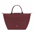 Handtasche Le Pliage Green Handtasche M Granatapfel, Farbe: rot/weinrot, Marke: Longchamp, EAN: 3597922786992, Abmessungen in cm: 30x28x20, Bild 3 von 6