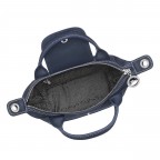 Umhängetasche Le Pliage Xtra XS HGS-1500 Marine, Farbe: blau/petrol, Marke: Longchamp, EAN: 3597922791378, Abmessungen in cm: 17x14x10, Bild 6 von 7