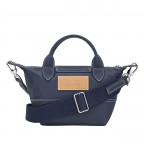 Umhängetasche Le Pliage Xtra XS HGS-1500 Marine, Farbe: blau/petrol, Marke: Longchamp, EAN: 3597922791378, Abmessungen in cm: 17x14x10, Bild 3 von 7