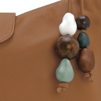 Umhängetasche Le Pliage M Céramique Cashew, Farbe: cognac, Marke: Longchamp, EAN: 3597922797677, Abmessungen in cm: 31.5x25x11, Bild 6 von 6