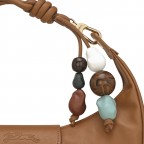 Beuteltasche Le Pliage Xtra M Céramique Cashew, Farbe: cognac, Marke: Longchamp, EAN: 3597922797721, Abmessungen in cm: 27x12x8.5, Bild 5 von 5