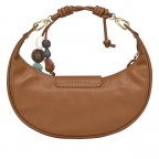 Beuteltasche Le Pliage Xtra M Céramique Cashew, Farbe: cognac, Marke: Longchamp, EAN: 3597922797721, Abmessungen in cm: 27x12x8.5, Bild 3 von 5