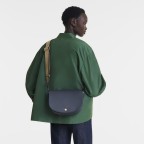 Umhängetasche Epure M Marine, Farbe: blau/petrol, Marke: Longchamp, EAN: 3597922795574, Abmessungen in cm: 25x19x6, Bild 2 von 3