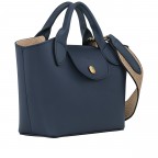 Umhängetasche Epure XS Marine, Farbe: blau/petrol, Marke: Longchamp, EAN: 3597922791224, Abmessungen in cm: 19x15x7.5, Bild 2 von 8