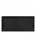 Geldbörse Le Foulonné 021-30050 Black, Farbe: schwarz, Marke: Longchamp, EAN: 3597922795734, Abmessungen in cm: 19.5x9x2, Bild 1 von 3