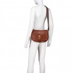 Umhängetasche Isadora 045305D3.14 Marrone, Farbe: cognac, Marke: The Bridge, EAN: 8033748578427, Abmessungen in cm: 27x20x8.7, Bild 5 von 6