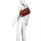 Umhängetasche Isadora Marrone, Farbe: cognac, Marke: The Bridge, EAN: 8033748578502, Abmessungen in cm: 32x20x7.5, Bild 5 von 9