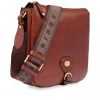 Beuteltasche Isadora Marrone, Farbe: cognac, Marke: The Bridge, EAN: 8033748578588, Abmessungen in cm: 27.5x27x7.5, Bild 2 von 7