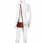 Umhängetasche Iolanda Marrone, Farbe: cognac, Marke: The Bridge, EAN: 8033748578663, Abmessungen in cm: 21x13.5x6.5, Bild 4 von 7