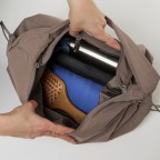 Beuteltasche Mellow Bag Oyster, Farbe: taupe/khaki, Marke: Got Bag, EAN: 4262457054791, Abmessungen in cm: 50x45x15, Bild 6 von 8