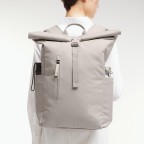 Rucksack Rolltop Easy Monochrome Clam, Farbe: beige, Marke: Got Bag, EAN: 4262457054272, Abmessungen in cm: 30x42x15, Bild 6 von 10