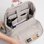 Rucksack Pro Pack Monochrome Clam, Farbe: beige, Marke: Got Bag, EAN: 4262457054265, Abmessungen in cm: 31x47x16, Bild 8 von 15