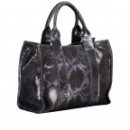 Handtasche Snake Anthra, Farbe: anthrazit, Marke: Hausfelder Manufaktur, EAN: 4065646027343, Abmessungen in cm: 25.5x19x11, Bild 2 von 7