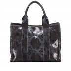Handtasche Snake Anthra, Farbe: anthrazit, Marke: Hausfelder Manufaktur, EAN: 4065646027343, Abmessungen in cm: 25.5x19x11, Bild 3 von 7