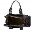 Handtasche Snake Anthra, Farbe: anthrazit, Marke: Hausfelder Manufaktur, EAN: 4065646027343, Abmessungen in cm: 25.5x19x11, Bild 7 von 7
