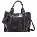 Handtasche Snake Anthra, Farbe: anthrazit, Marke: Hausfelder Manufaktur, EAN: 4065646027343, Abmessungen in cm: 25.5x19x11, Bild 1 von 7