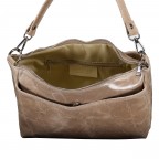 Umhängetasche Elefante Beige, Farbe: beige, Marke: Hausfelder Manufaktur, EAN: 4065646027350, Abmessungen in cm: 26x17.5x10.5, Bild 7 von 7