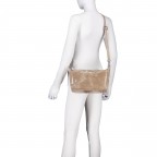 Umhängetasche Elefante Beige, Farbe: beige, Marke: Hausfelder Manufaktur, EAN: 4065646027350, Abmessungen in cm: 26x17.5x10.5, Bild 6 von 7