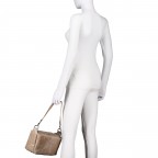Umhängetasche Elefante Beige, Farbe: beige, Marke: Hausfelder Manufaktur, EAN: 4065646027350, Abmessungen in cm: 26x17.5x10.5, Bild 4 von 7
