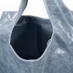 Beuteltasche Elefante Hellblau, Farbe: blau/petrol, Marke: Hausfelder Manufaktur, EAN: 4065646027374, Abmessungen in cm: 33x32.5x17, Bild 5 von 5