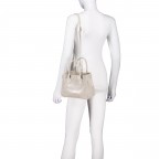 Handtasche Elefante Ecru, Farbe: beige, Marke: Hausfelder Manufaktur, EAN: 4065646027404, Abmessungen in cm: 23x17.5x10, Bild 5 von 7