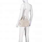 Handtasche Elefante Ecru, Farbe: beige, Marke: Hausfelder Manufaktur, EAN: 4065646027428, Abmessungen in cm: 25x19x12, Bild 5 von 7
