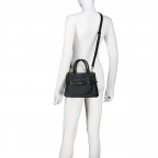 Handtasche Cavallo M Black, Farbe: schwarz, Marke: AIGNER, EAN: 4055539648977, Abmessungen in cm: 25x19x8.5, Bild 6 von 7