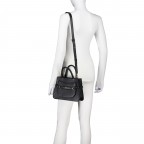 Handtasche Cavallo M Black, Farbe: schwarz, Marke: AIGNER, EAN: 4055539648977, Abmessungen in cm: 25x19x8.5, Bild 5 von 7
