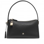 Beuteltasche Delia S Black, Farbe: schwarz, Marke: AIGNER, EAN: 4055539650659, Abmessungen in cm: 27x15x9, Bild 8 von 9