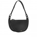 Beuteltasche Eliza M Black, Farbe: schwarz, Marke: AIGNER, EAN: 4055539650512, Abmessungen in cm: 34.5x19x9.6, Bild 2 von 6