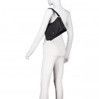 Beuteltasche Mara S Black, Farbe: schwarz, Marke: AIGNER, EAN: 4055539650383, Abmessungen in cm: 26x19x10, Bild 5 von 8