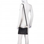 Beuteltasche Mara S Black, Farbe: schwarz, Marke: AIGNER, EAN: 4055539650383, Abmessungen in cm: 26x19x10, Bild 6 von 8