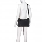 Umhängetasche Mara M Black, Farbe: schwarz, Marke: AIGNER, EAN: 4055539650413, Abmessungen in cm: 32x23x9.5, Bild 6 von 7