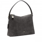 Beuteltasche Delia Suede L Night Grey, Farbe: grau, Marke: AIGNER, EAN: 4055539650949, Abmessungen in cm: 38x29x12, Bild 2 von 3