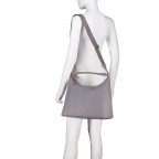 Beuteltasche Zita M Iron Grey, Farbe: grau, Marke: AIGNER, EAN: 4055539651052, Abmessungen in cm: 37x29x16, Bild 5 von 6