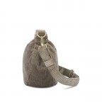 Beuteltasche Mademoiselle Halfmoon Bag M70 Cord Mocca, Farbe: beige, Marke: Zwei, EAN: 4250257940253, Abmessungen in cm: 34x18x11, Bild 4 von 6