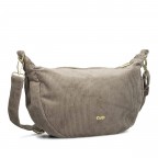 Beuteltasche Mademoiselle Halfmoon Bag M70 Cord Mocca, Farbe: beige, Marke: Zwei, EAN: 4250257940253, Abmessungen in cm: 34x18x11, Bild 2 von 6