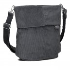 Umhängetasche Mademoiselle M90 Cord Polar, Farbe: grau, Marke: Zwei, EAN: 4250257940130, Abmessungen in cm: 27x28x13, Bild 3 von 7