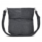Umhängetasche Mademoiselle M90 Cord Polar, Farbe: grau, Marke: Zwei, EAN: 4250257940130, Abmessungen in cm: 27x28x13, Bild 6 von 7