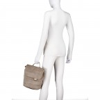 Rucksack Mademoiselle MR8 Cord Mocca, Farbe: beige, Marke: Zwei, EAN: 4250257940154, Abmessungen in cm: 24x29x13, Bild 6 von 7