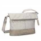 Umhängetasche Olli OT6 Sand, Farbe: beige, Marke: Zwei, EAN: 4250257938793, Abmessungen in cm: 28x20x8, Bild 2 von 3