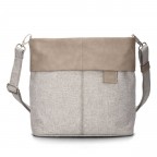 Umhängetasche Olli OT8 Sand, Farbe: beige, Marke: Zwei, EAN: 4250257938816, Abmessungen in cm: 23x25x10, Bild 2 von 7
