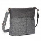 Umhängetasche Olli OT8 Grey, Farbe: grau, Marke: Zwei, EAN: 4250257938779, Abmessungen in cm: 23x25x10, Bild 3 von 7