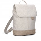 Rucksack Olli OR13 Sand, Farbe: beige, Marke: Zwei, EAN: 4250257938731, Abmessungen in cm: 35x38x11, Bild 2 von 6