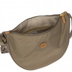 Beuteltasche X-BAG & X-Travel Moonbag Nut, Farbe: braun, Marke: Brics, EAN: 8016623978024, Abmessungen in cm: 33x26x9.5, Bild 6 von 7
